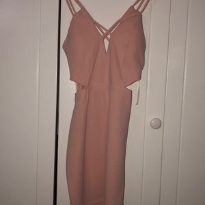 Baby Pink Bodycon dress